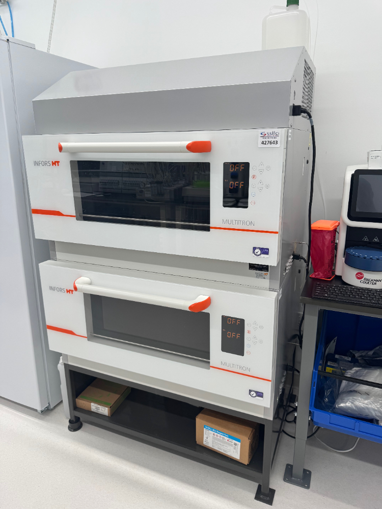 Image of Infors HT Multitron Double Stack Refrigerated Incubator Shaker